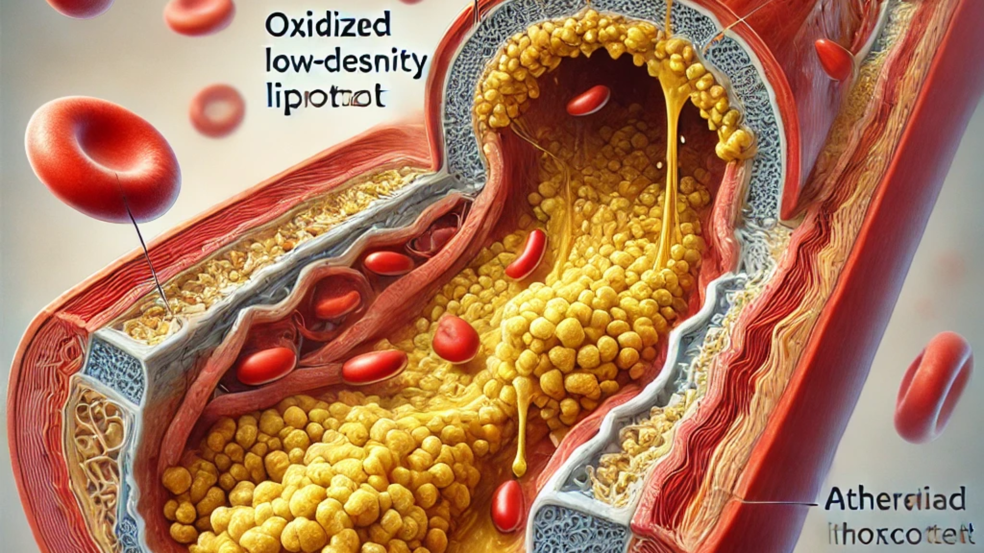 oxidized-cholesterol-buildup-in-an-artery