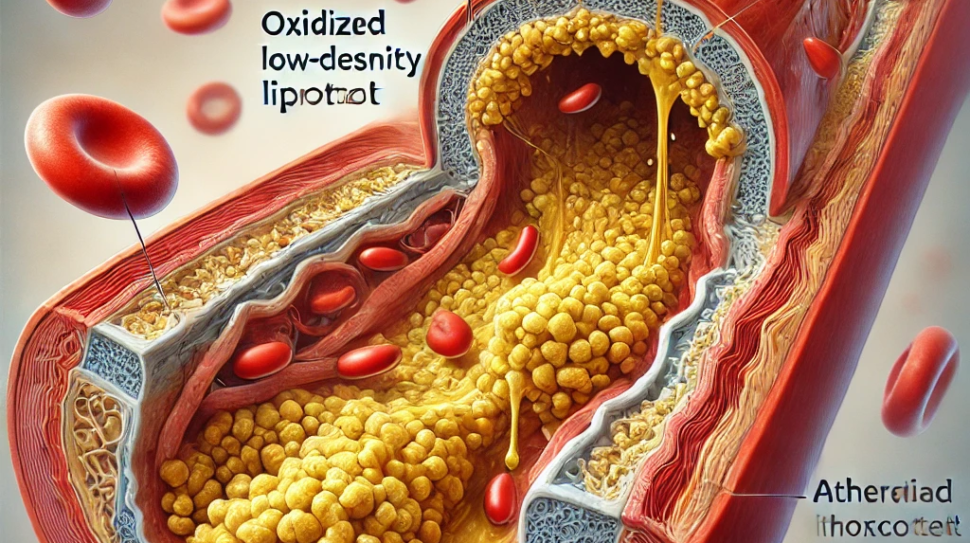 oxidized-cholesterol-buildup-in-an-artery